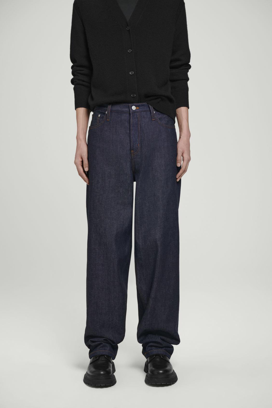 RIDER SELVEDGE WIDE-LEG JEANS Product Image
