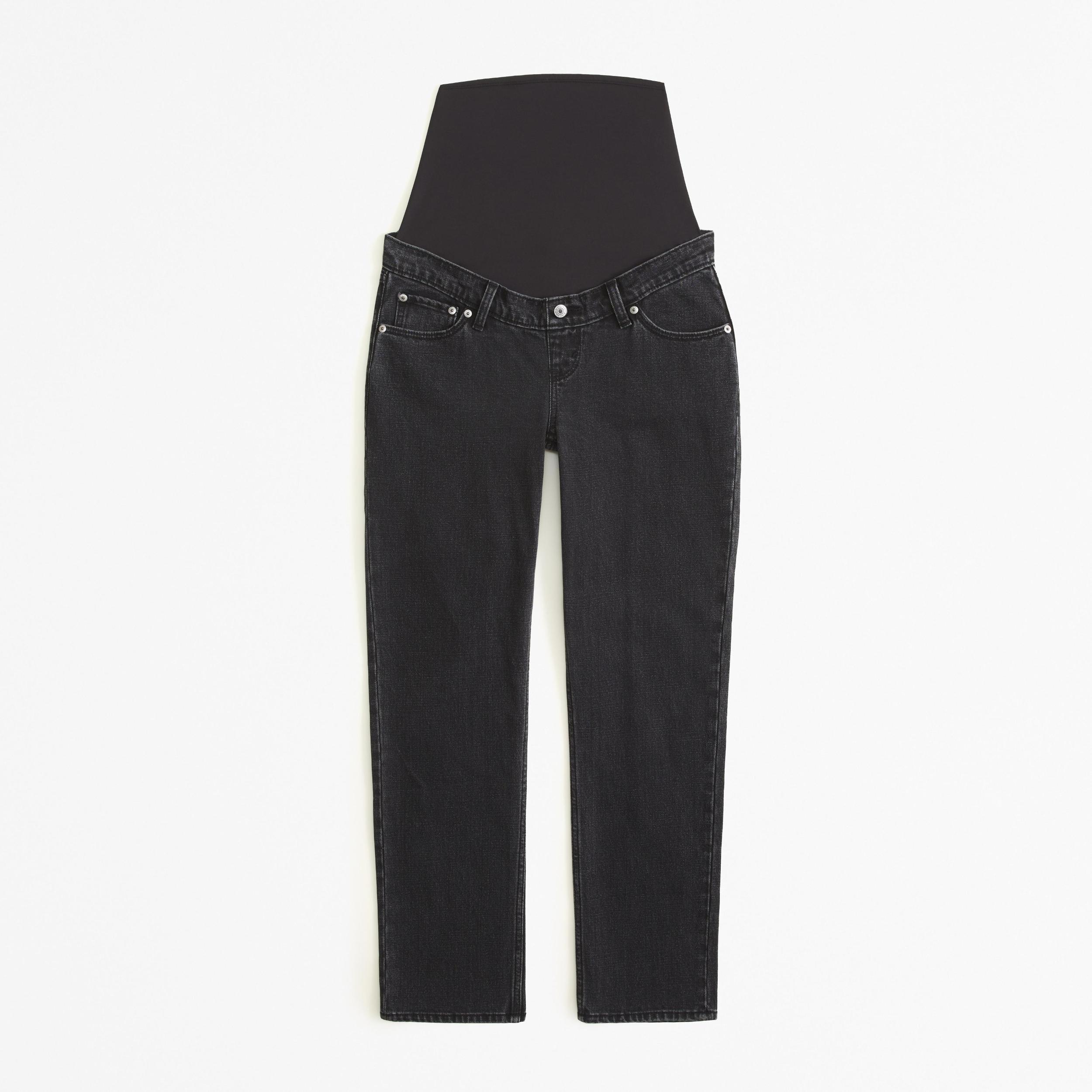 Maternity 90s Straight Jean Product Image