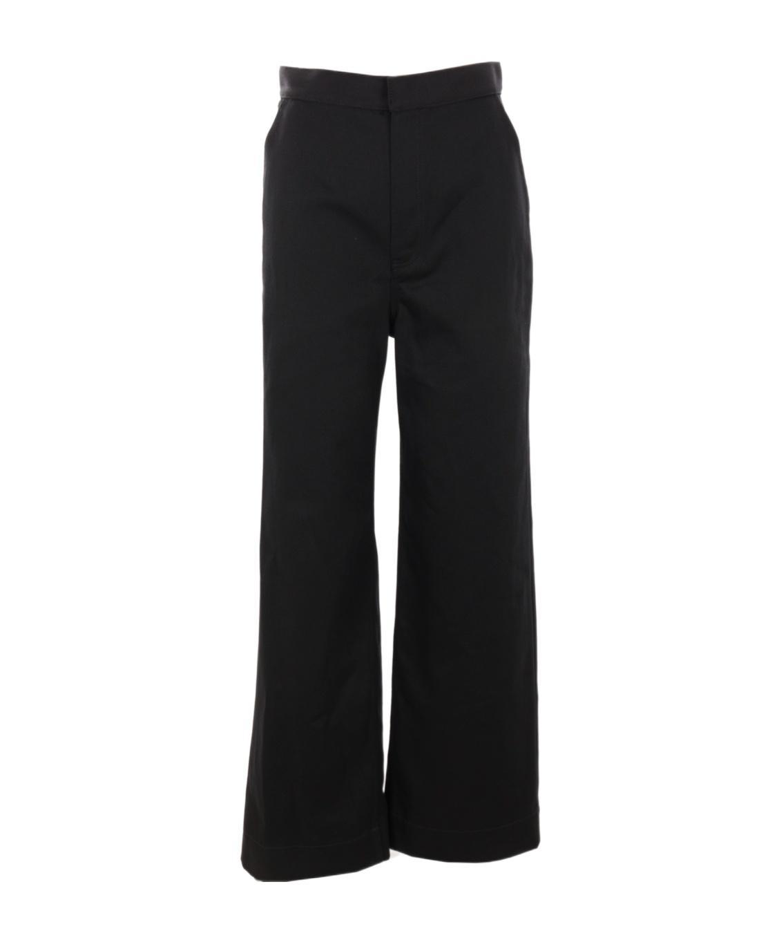 JIL SANDER Straight Casual Pants In Black Product Image