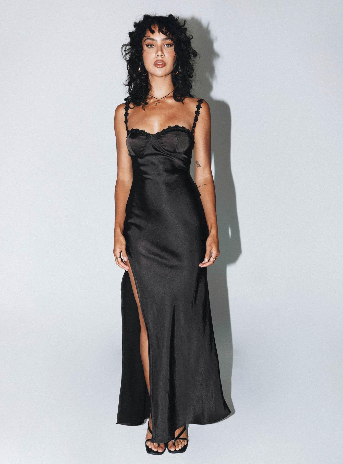 Grimmond Maxi Dress Black Product Image