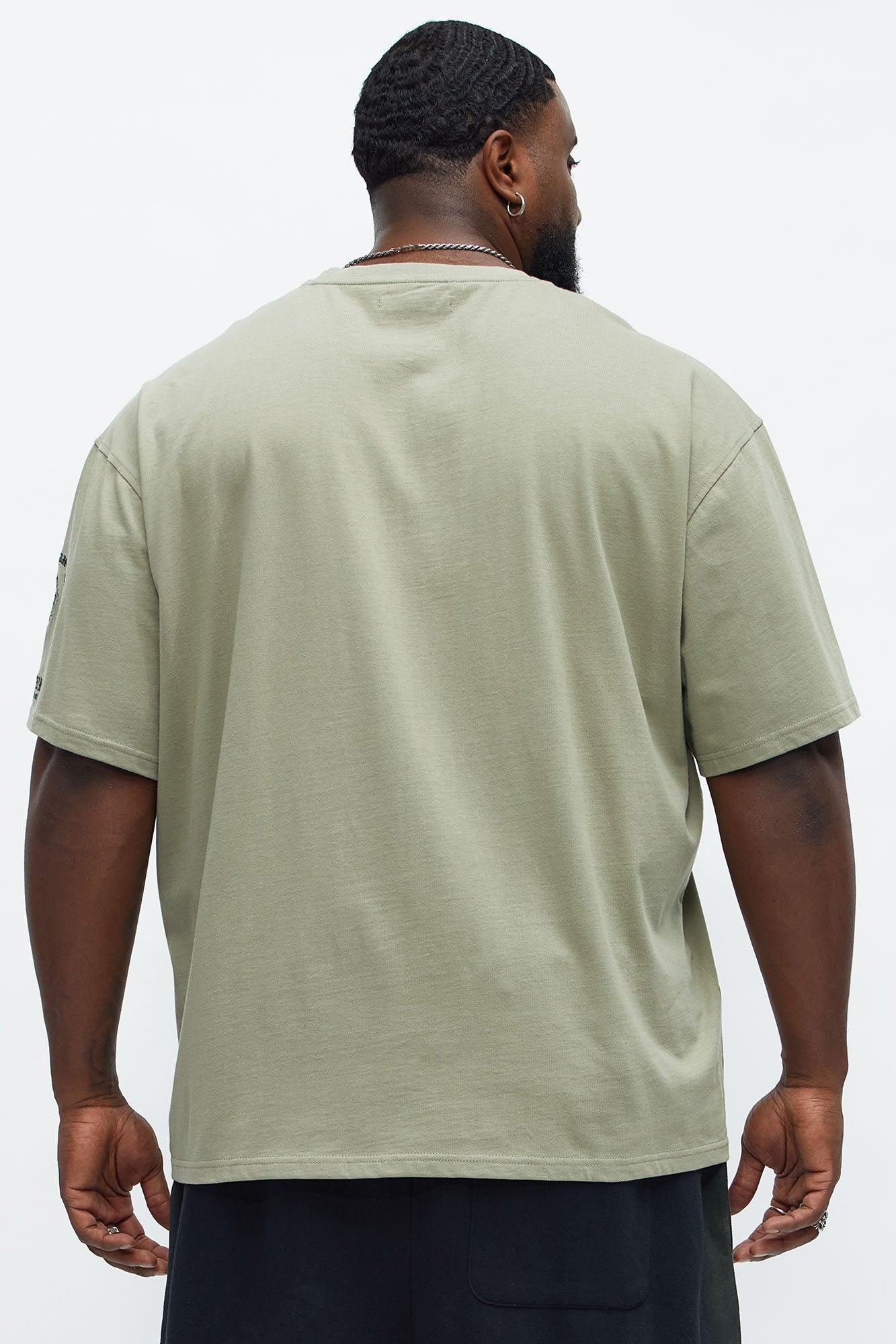 Short Sleeve Solitude From Chaos Tee - Sage Product Image