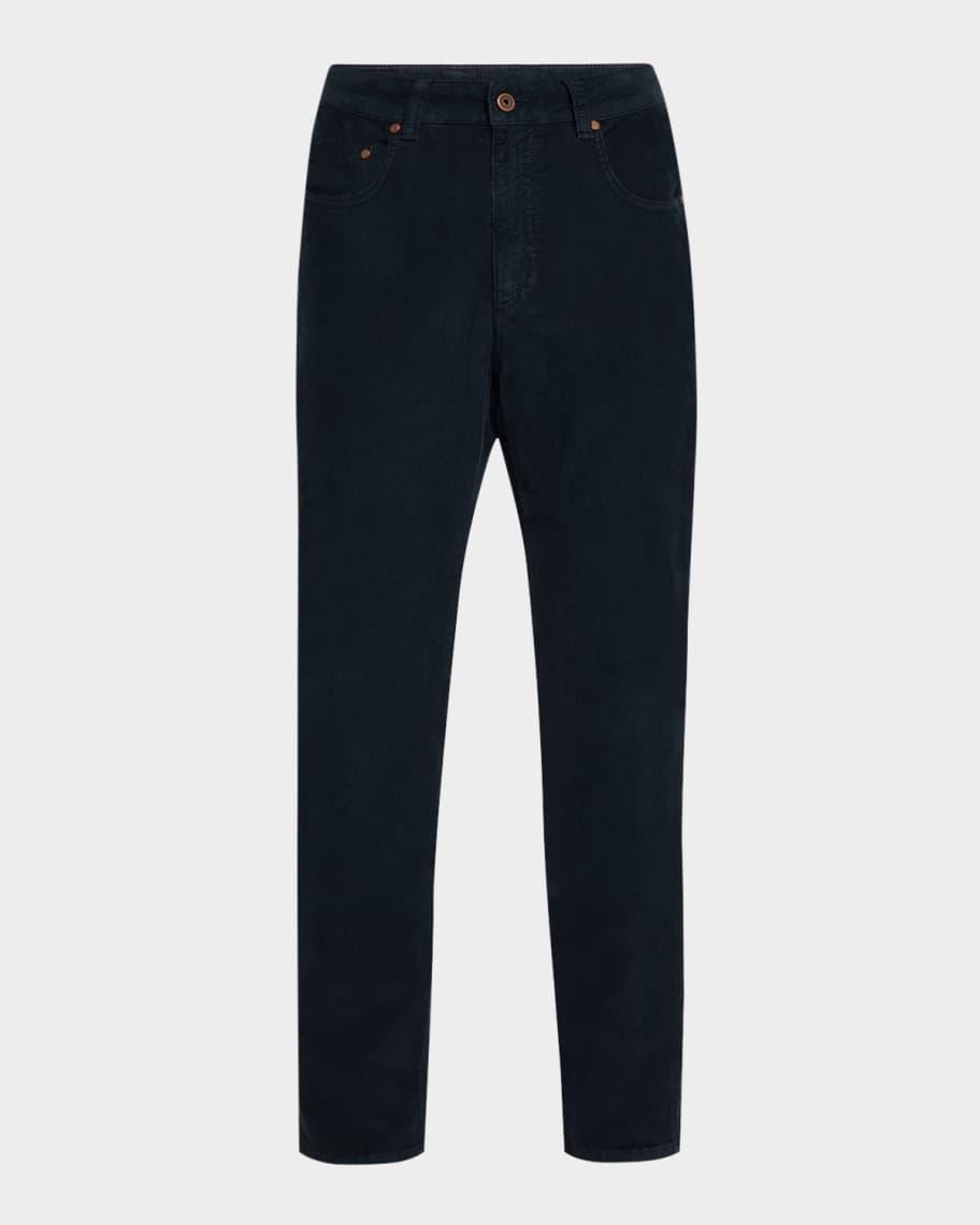 Mens Garment-Dyed Corduroy Pants Product Image