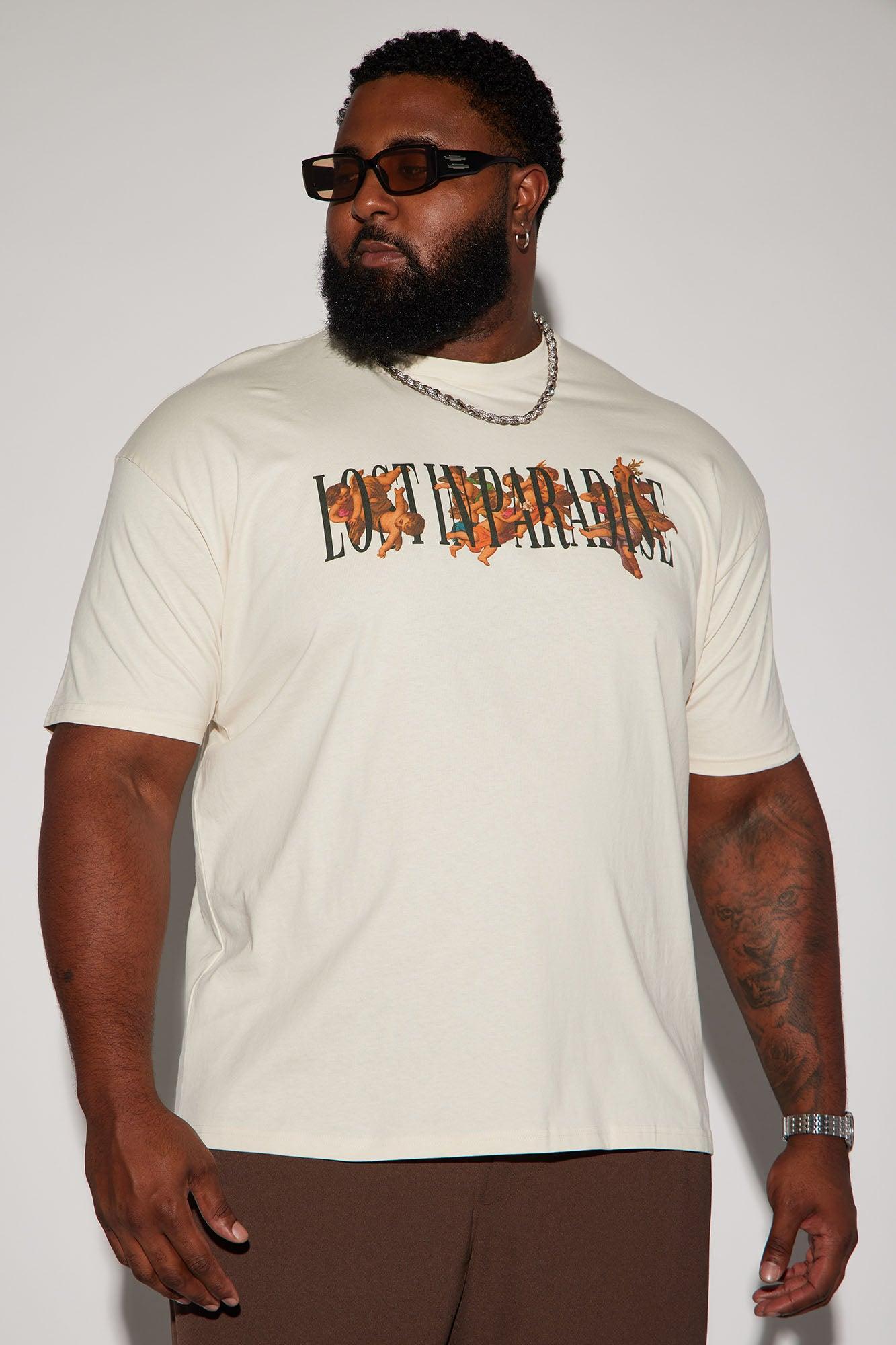 Lost Paradise Angels Short Sleeve Tee - Off White Product Image