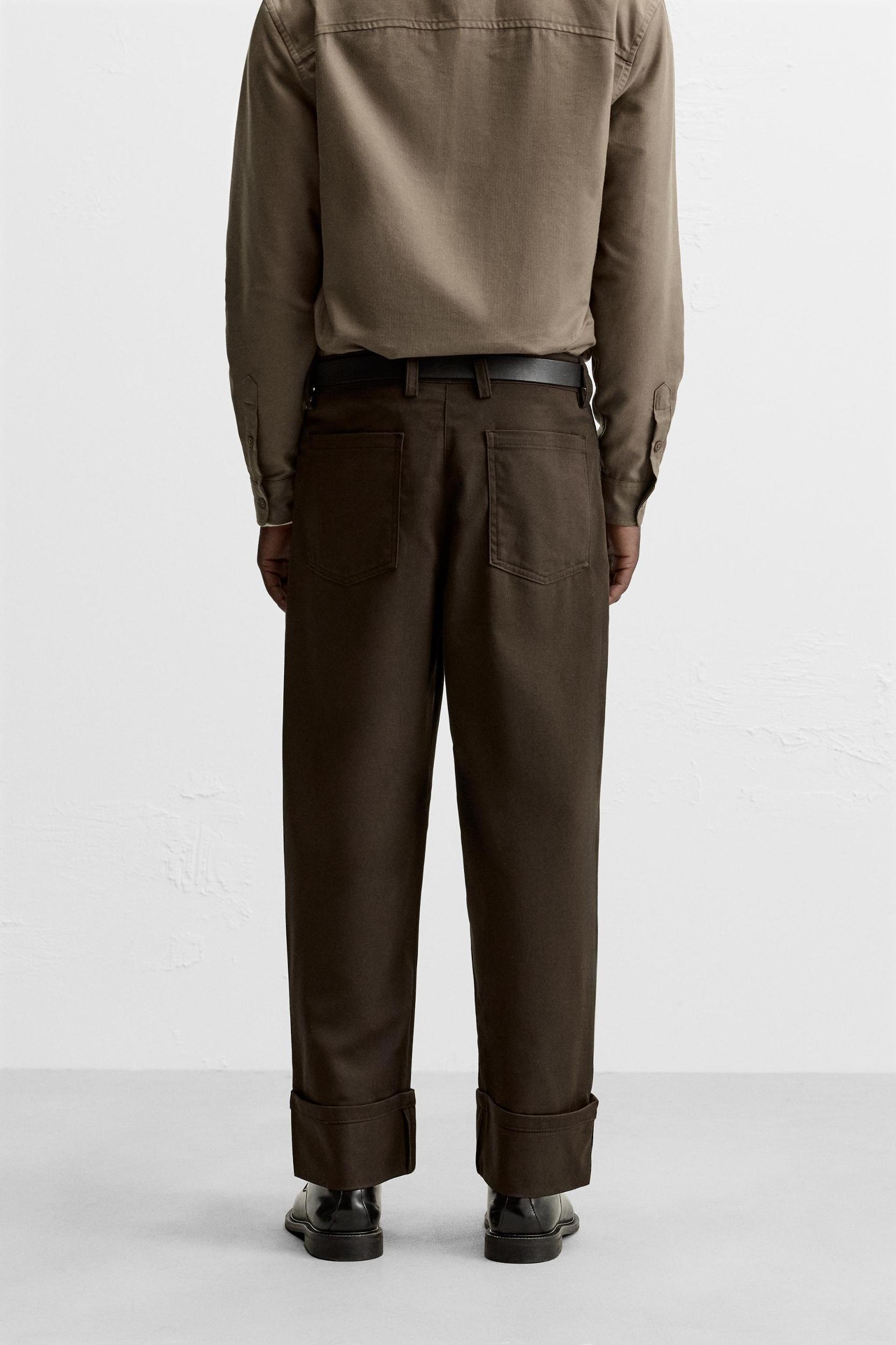 CUFFED HEM PANTS Product Image