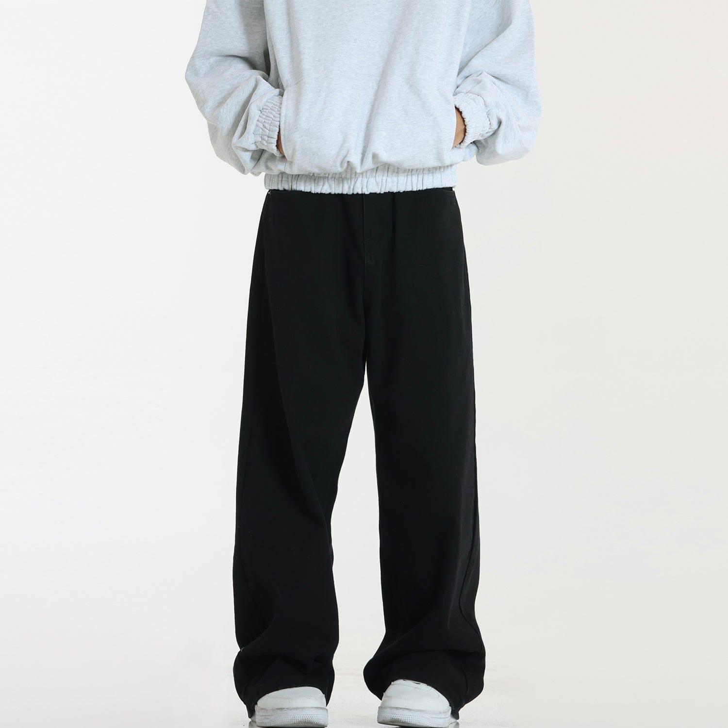 RT No. 9611 BLACK WIDE JEANS Product Image