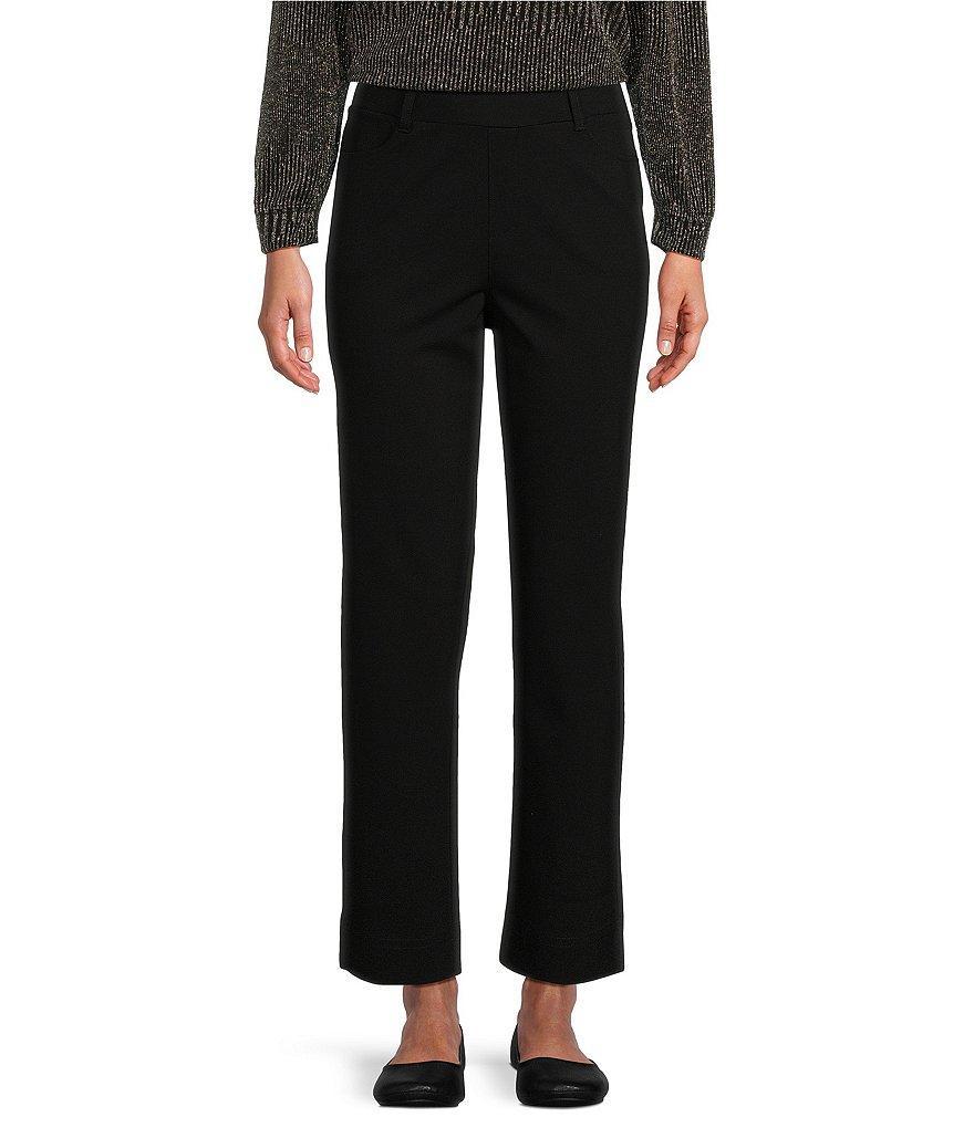 Intro Stella Breezy Knit Slimming Comfort Waist Pull-On Ankle Pants Product Image