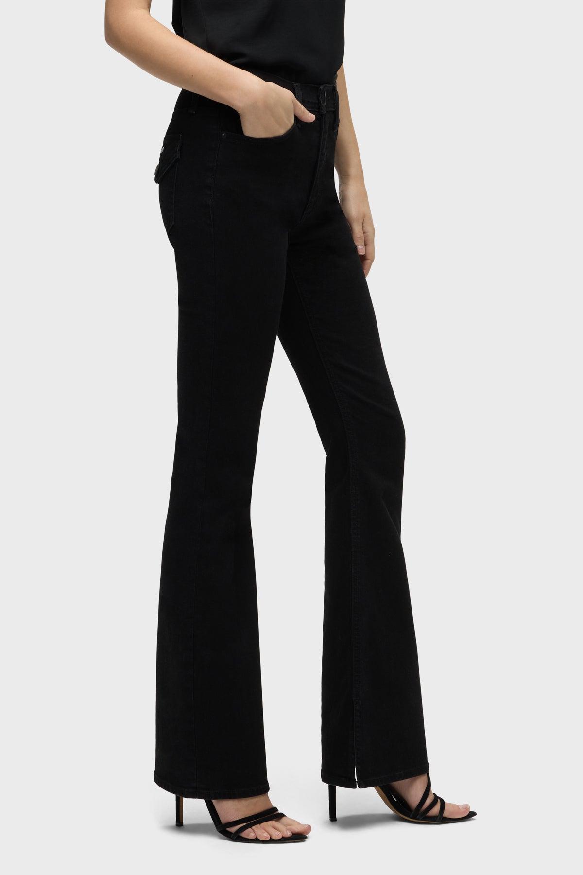 Barbara High-Rise Bootcut Jean w/ Flap Female Product Image