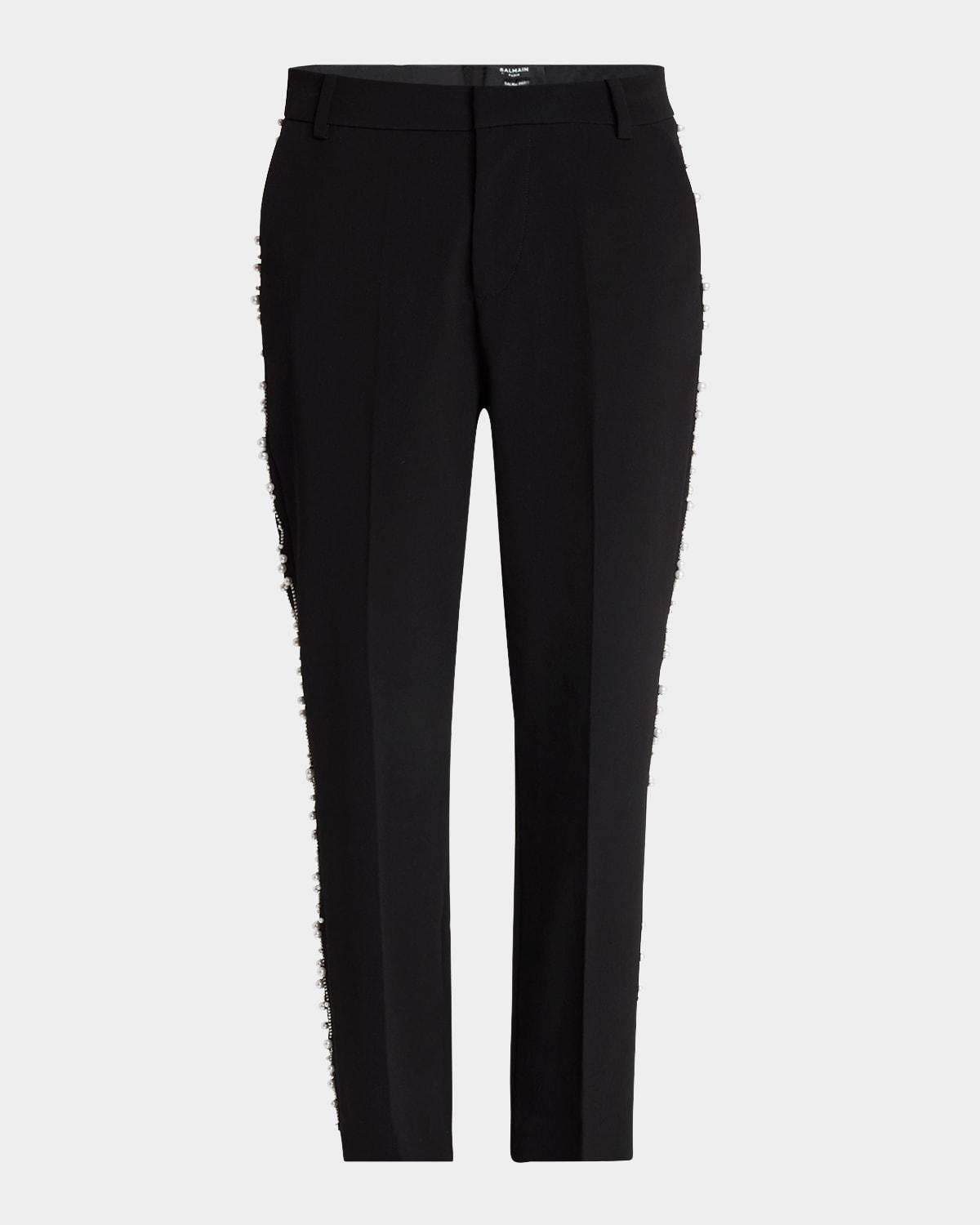 Mens Constellation Embroidered Pants Product Image
