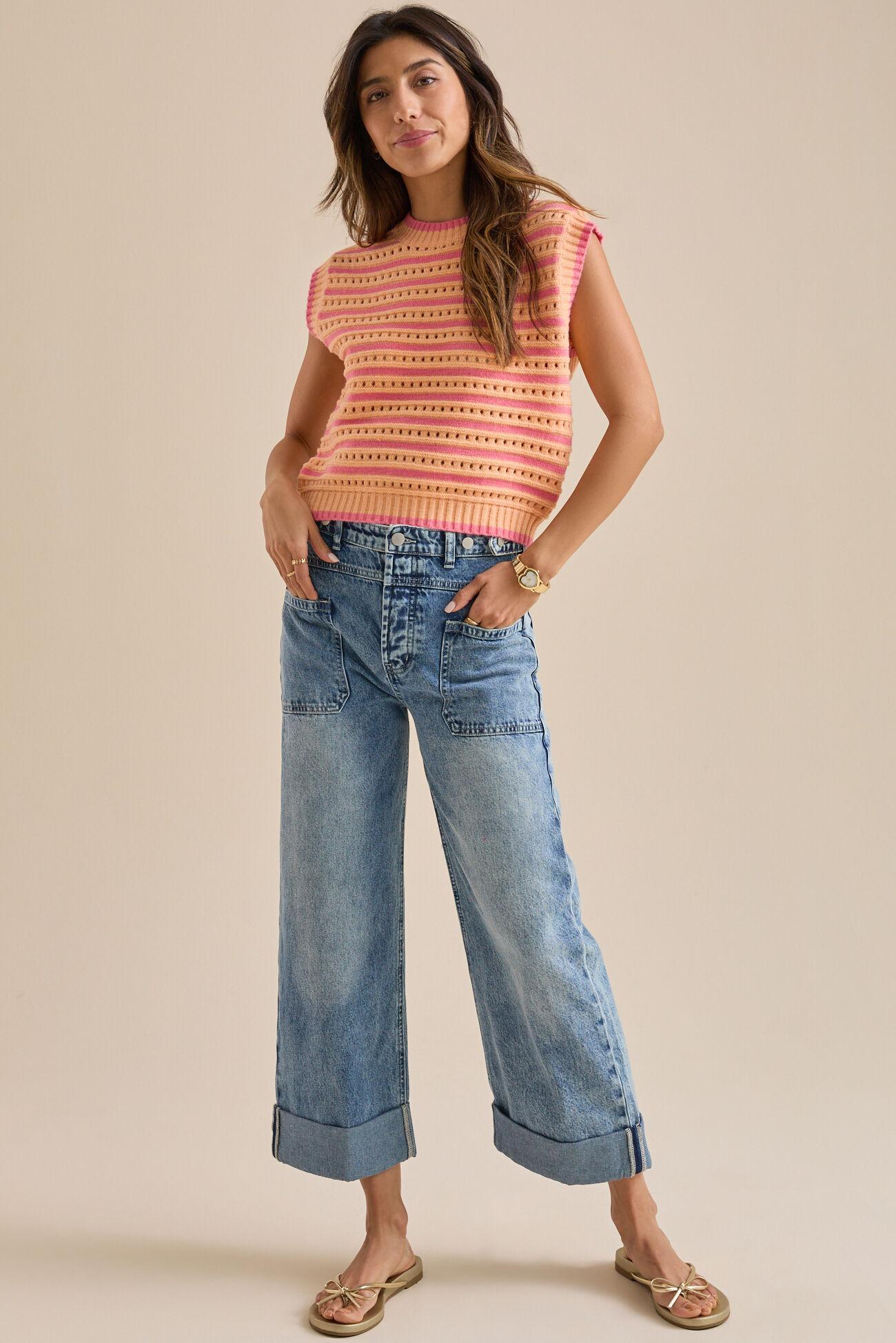 Eiden Oversized Sweater Vest Product Image