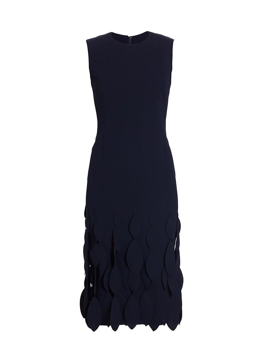 Womens Jackie Geometric Appliqu Midi-Dress Product Image