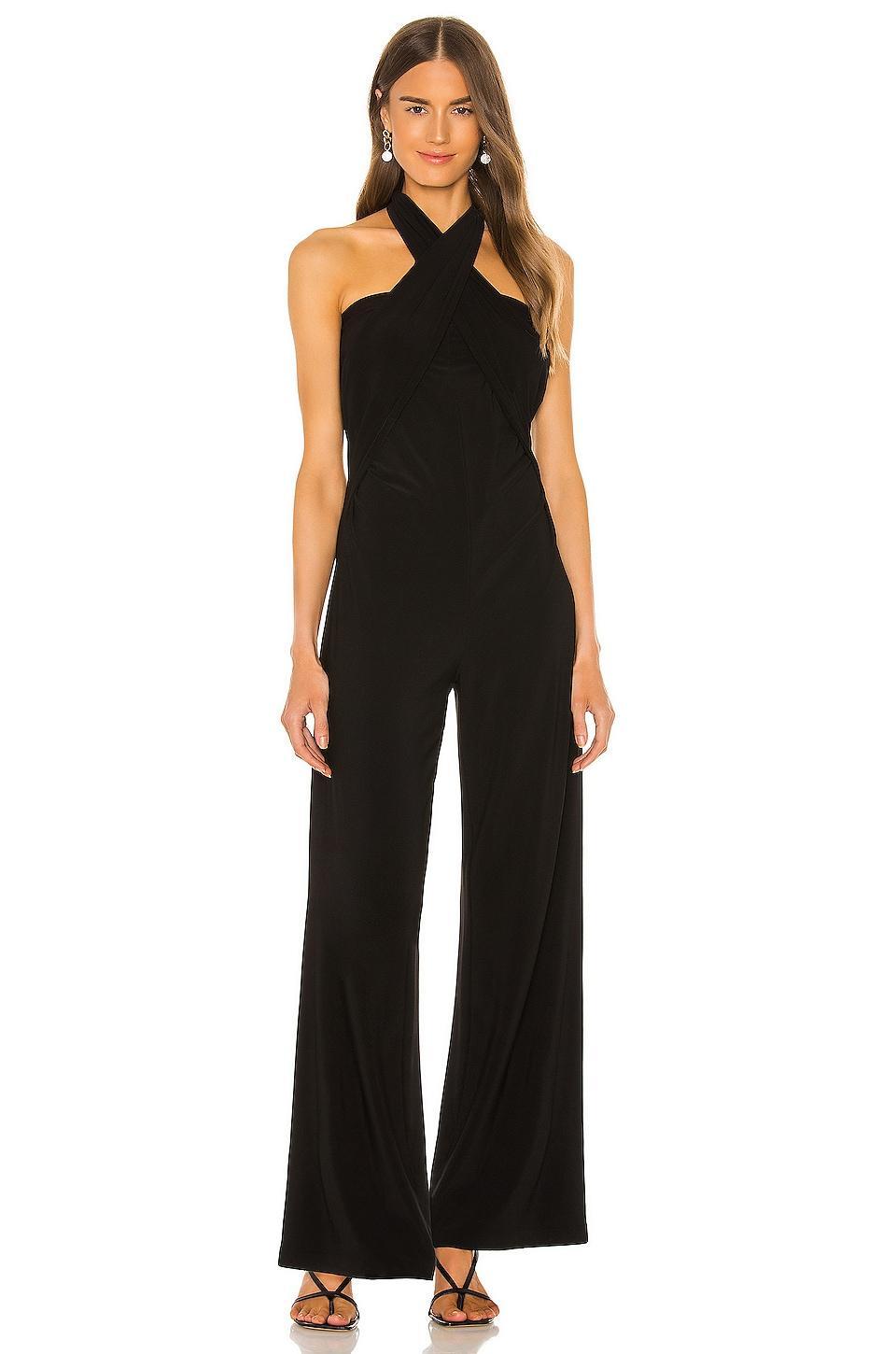 Tie Front All In One Strapless Jumpsuit Norma Kamali Product Image