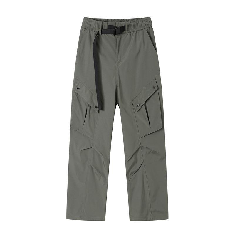 American Street Trendy Mountain Outdoor Waterproof Paratrooper Cargo Pants Product Image