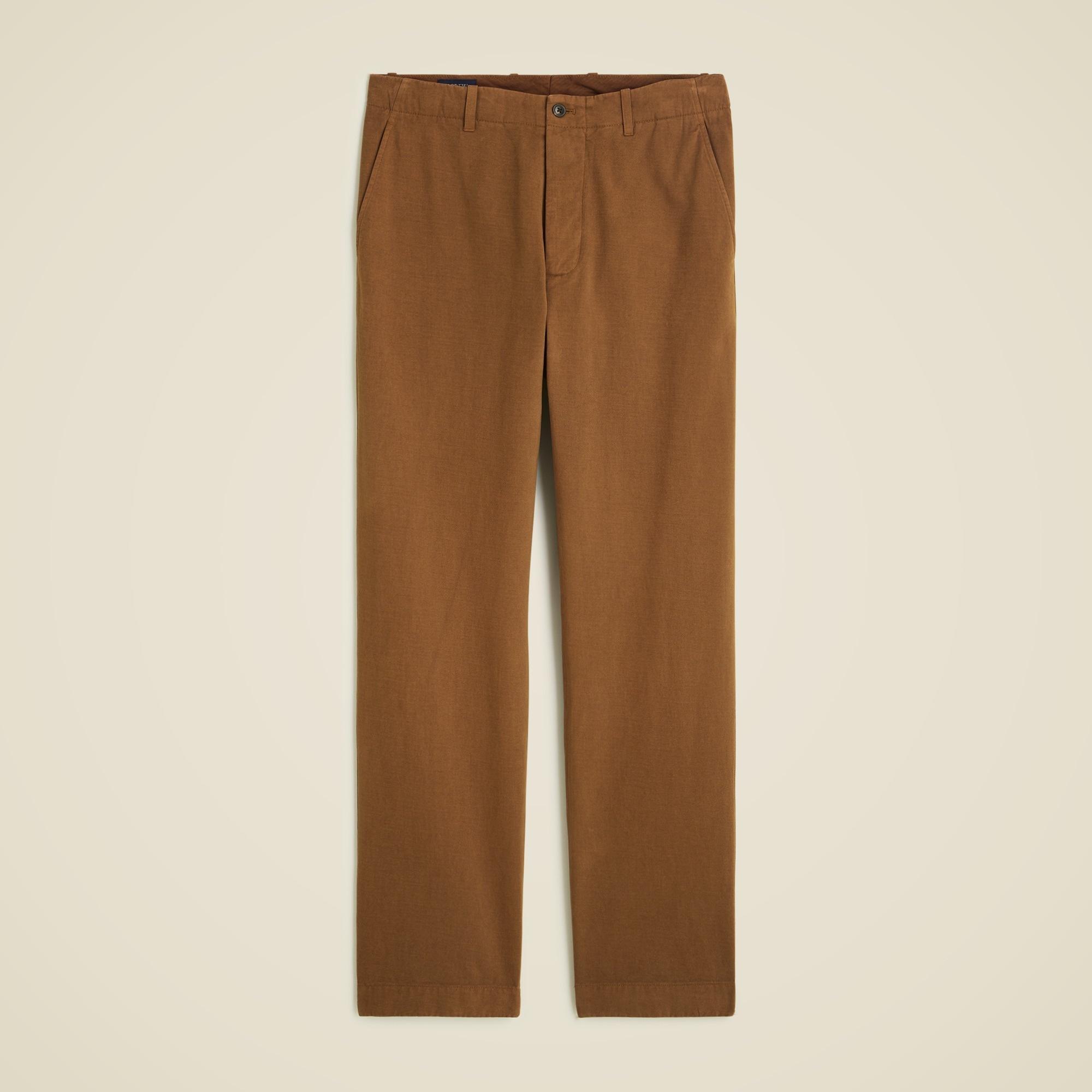 Kenmare Relaxed-fit suit pant in Italian cotton blend Product Image