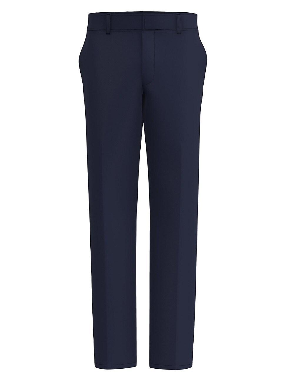 Mens Tailored Wool Trousers Product Image