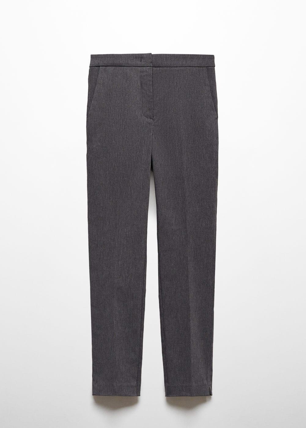 Mango Womens Crop Skinny Pants Product Image