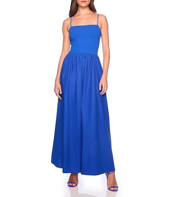 Susana Monaco Square Neck Sleeveless Maxi Dress Product Image