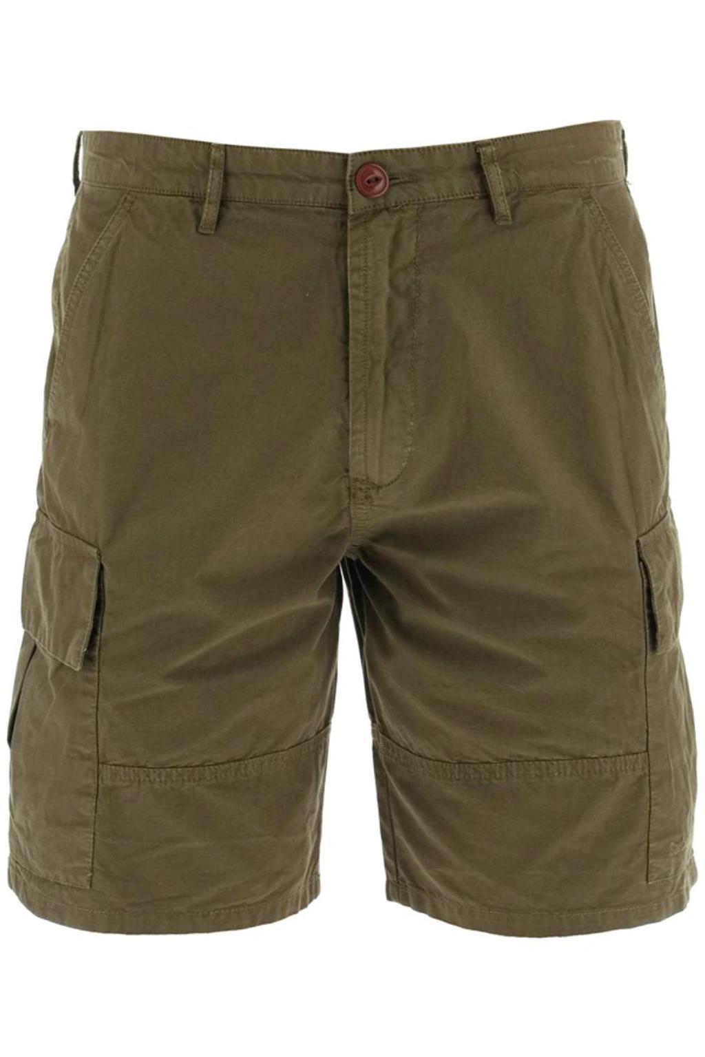 BARBOUR Cargo Shorts In Green Product Image