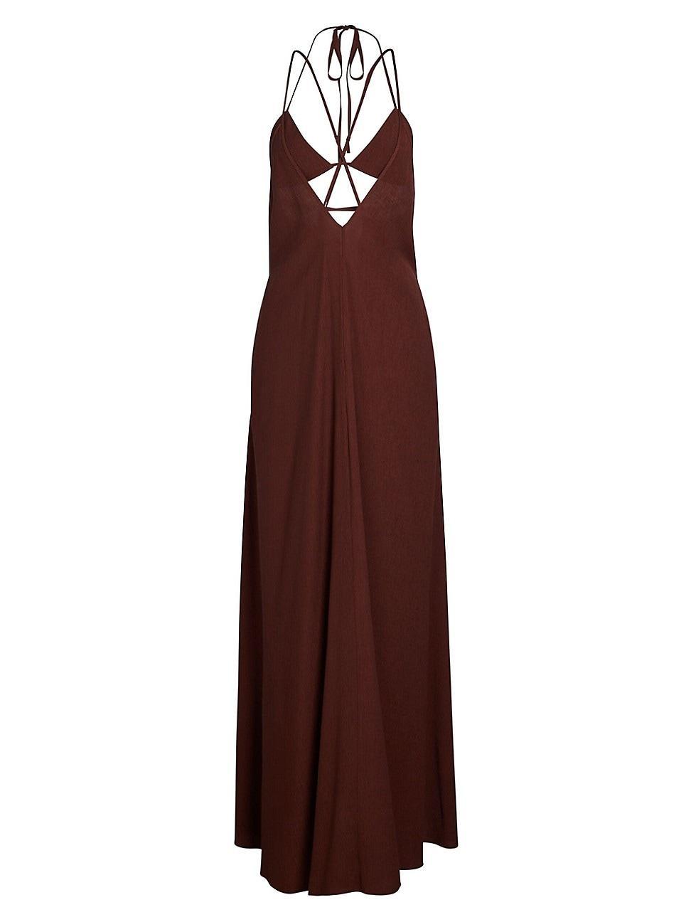 Womens Deesee Linen Maxi Dress Product Image