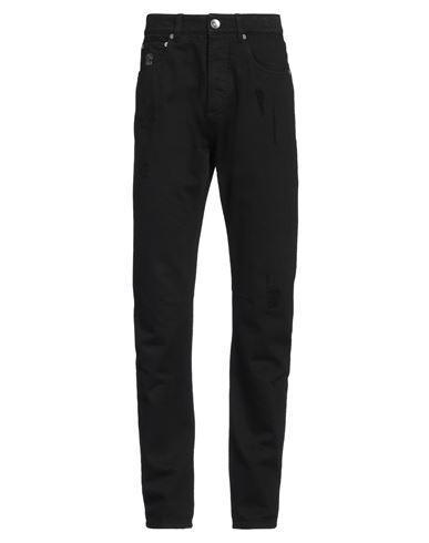 BRUNELLO CUCINELLI Man Jeans Black Size 40 Cotton In Schwarz 1 Product Image