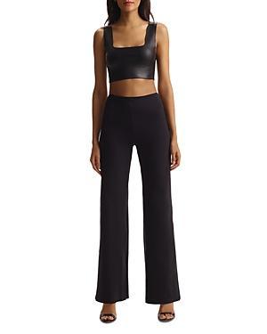 Commando Faux Leather Crop Top Product Image