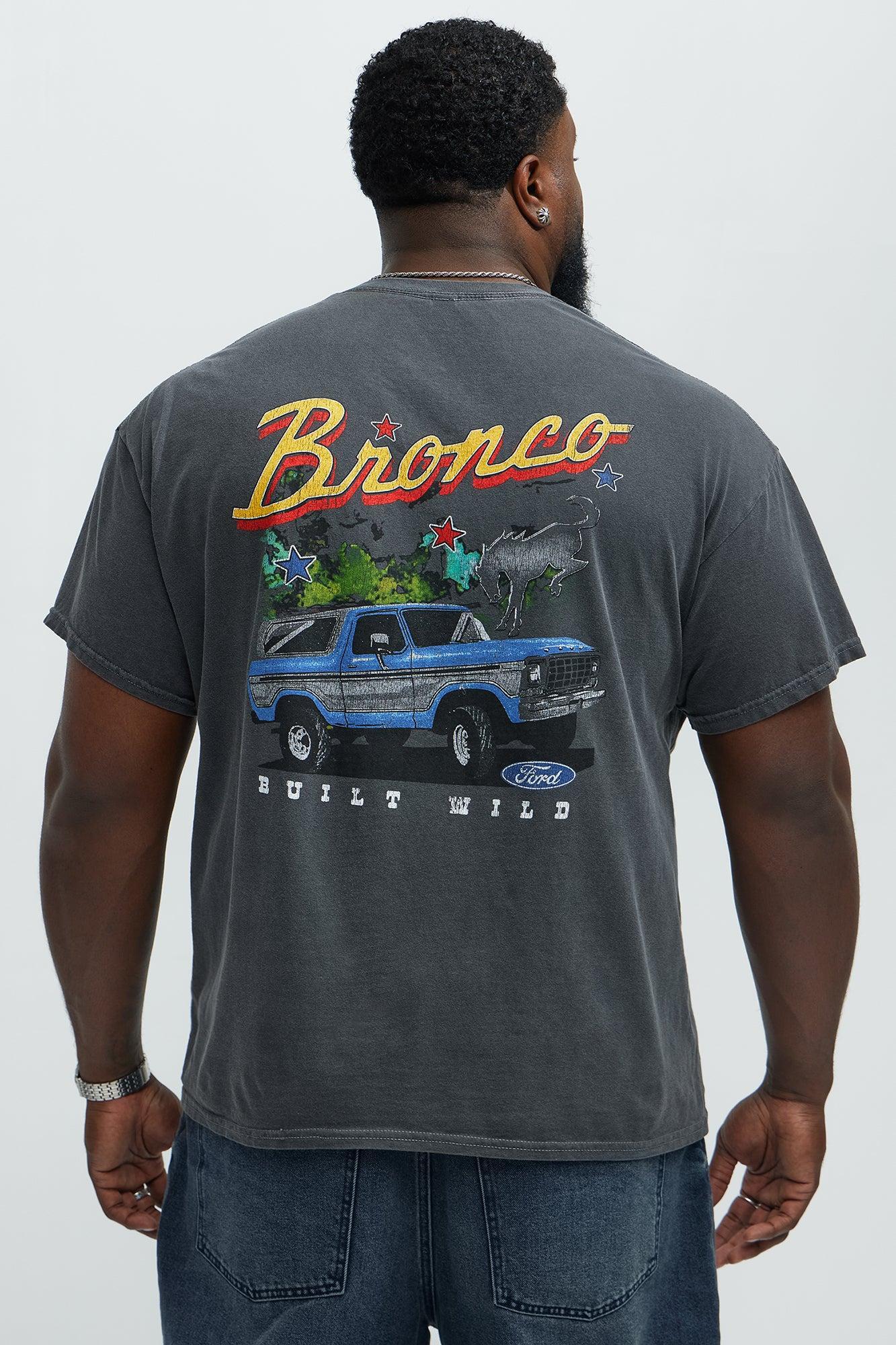 Ford Bronco Built Wild Short Sleeve Tee - Black Product Image