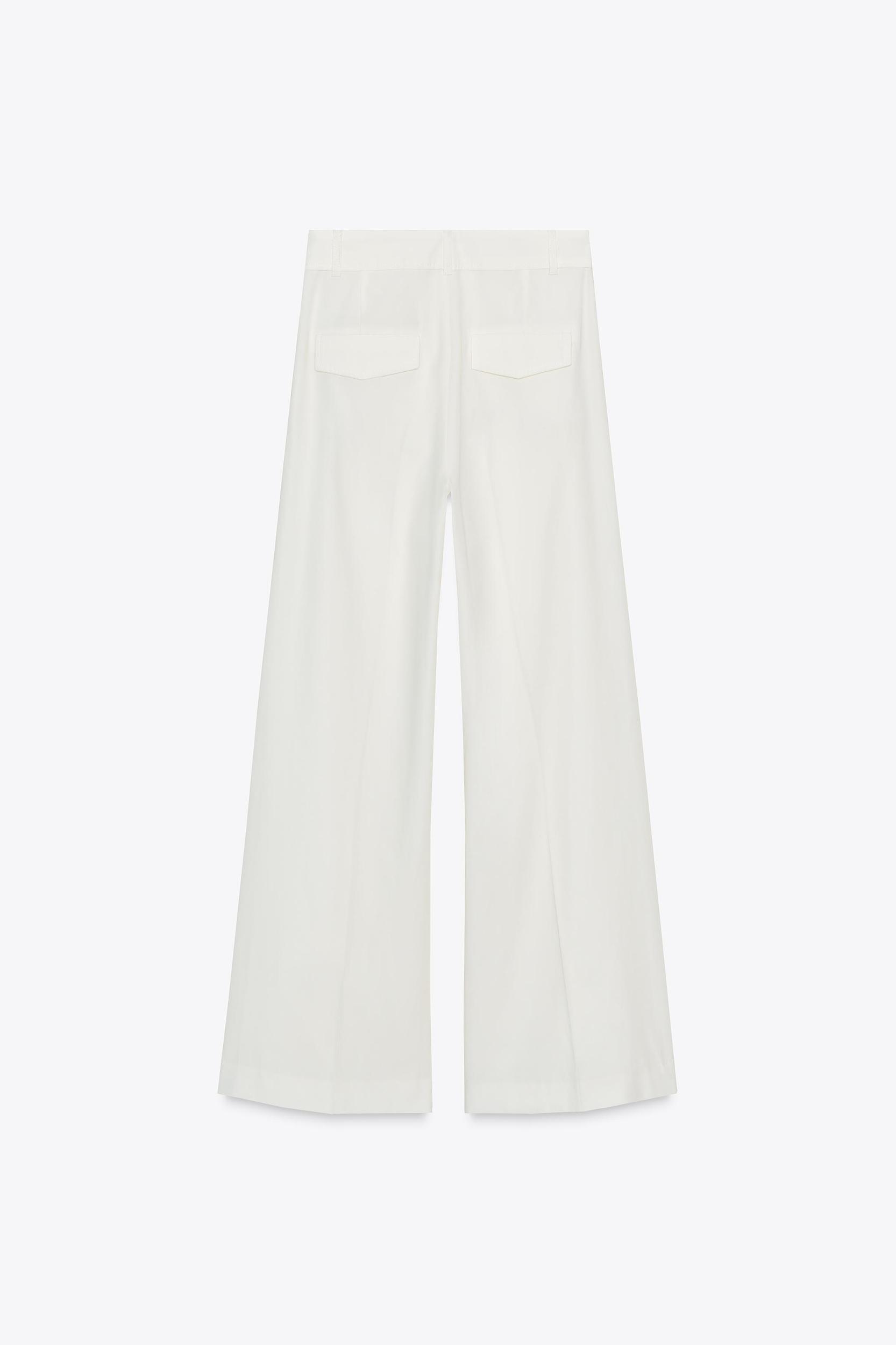 PLEATED PANTS WITH FLAPS Product Image