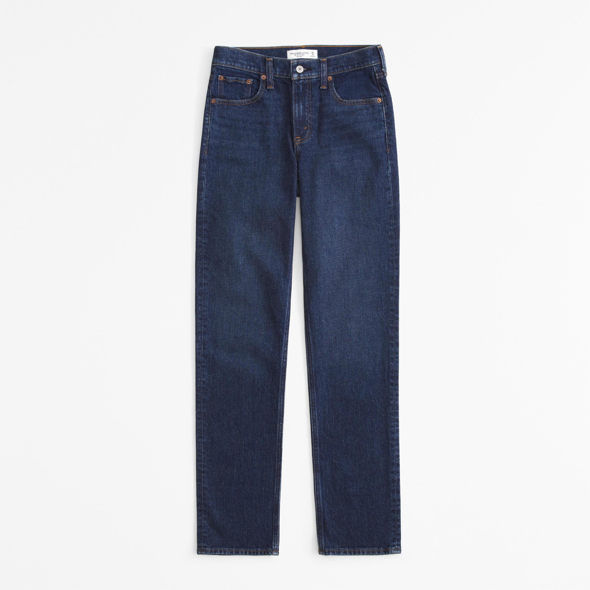 Mid Rise 90s Straight Jean Product Image