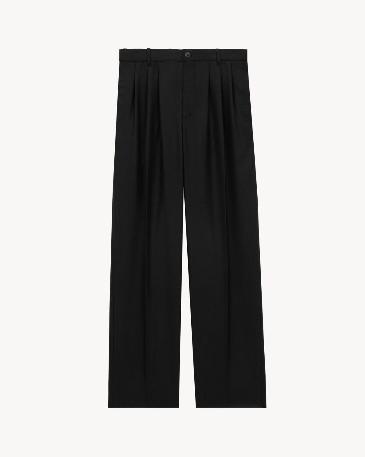 baggy pants in cashmere Product Image