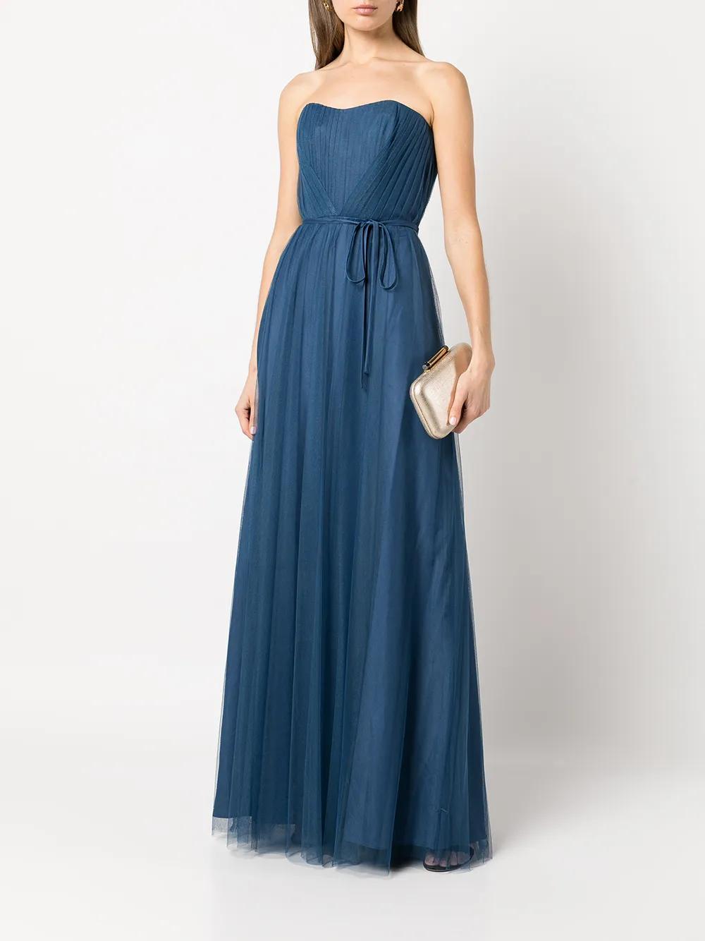 strapless tulle gown Product Image