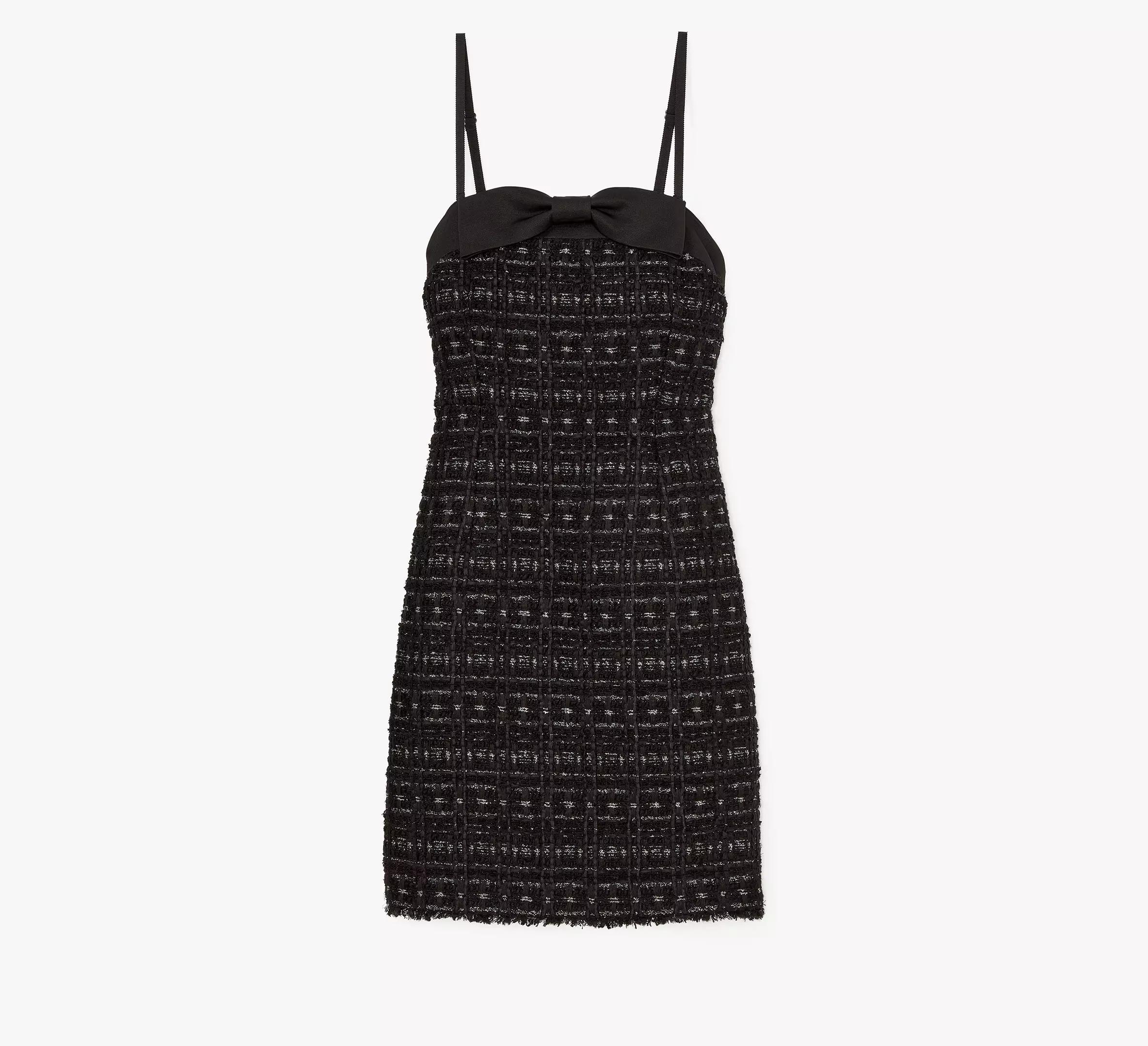 Galaxy Tweed Bow Dress Product Image