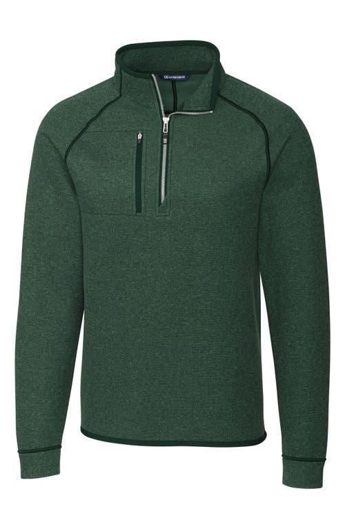 Cutter & Buck Mens Big and Tall Mainsail Half Zip Sweater Product Image