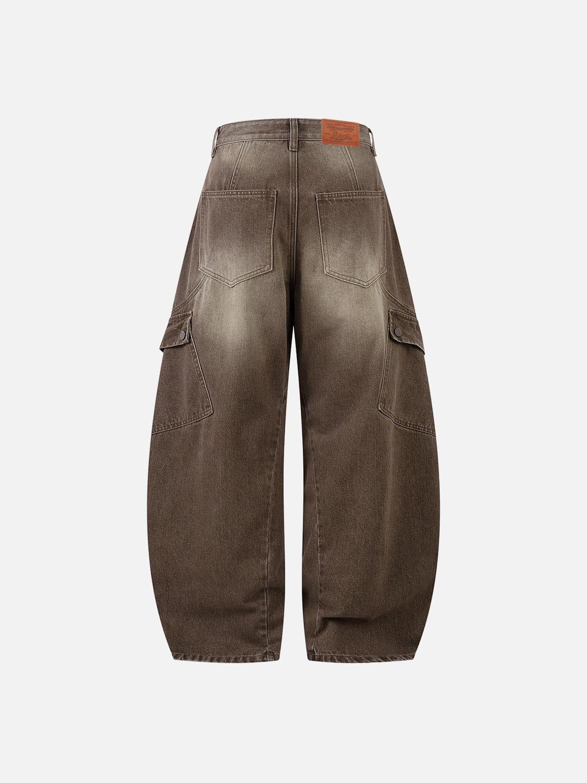 Aelfric Eden Multi Pocket Baggy Barrel Jeans Product Image