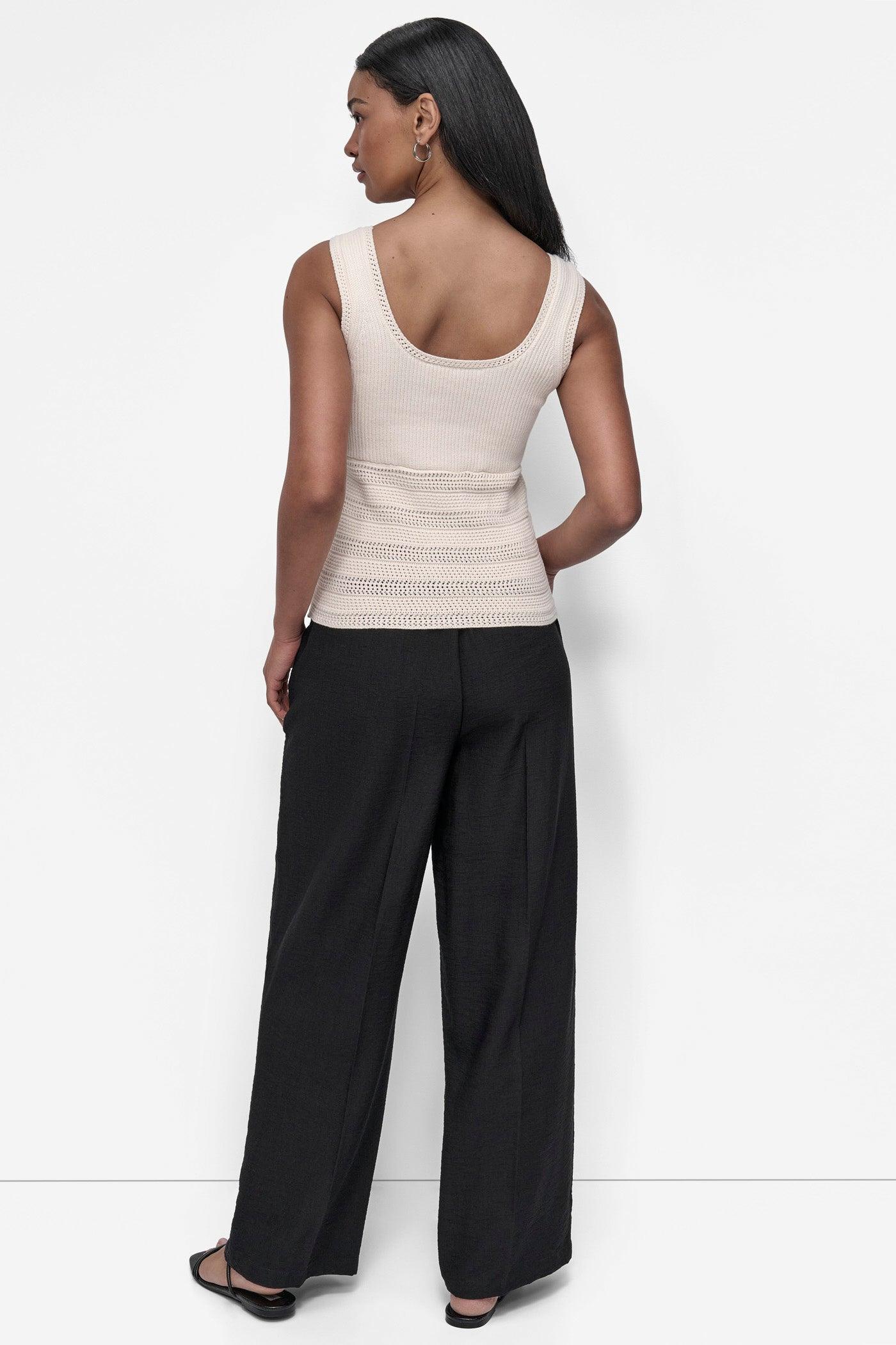 MIXED KNIT SWEATER TANK Product Image