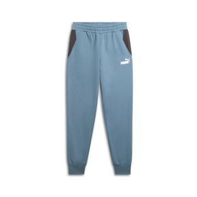 PUMA Power Men's Colorblock Pants in Grey Skies Product Image