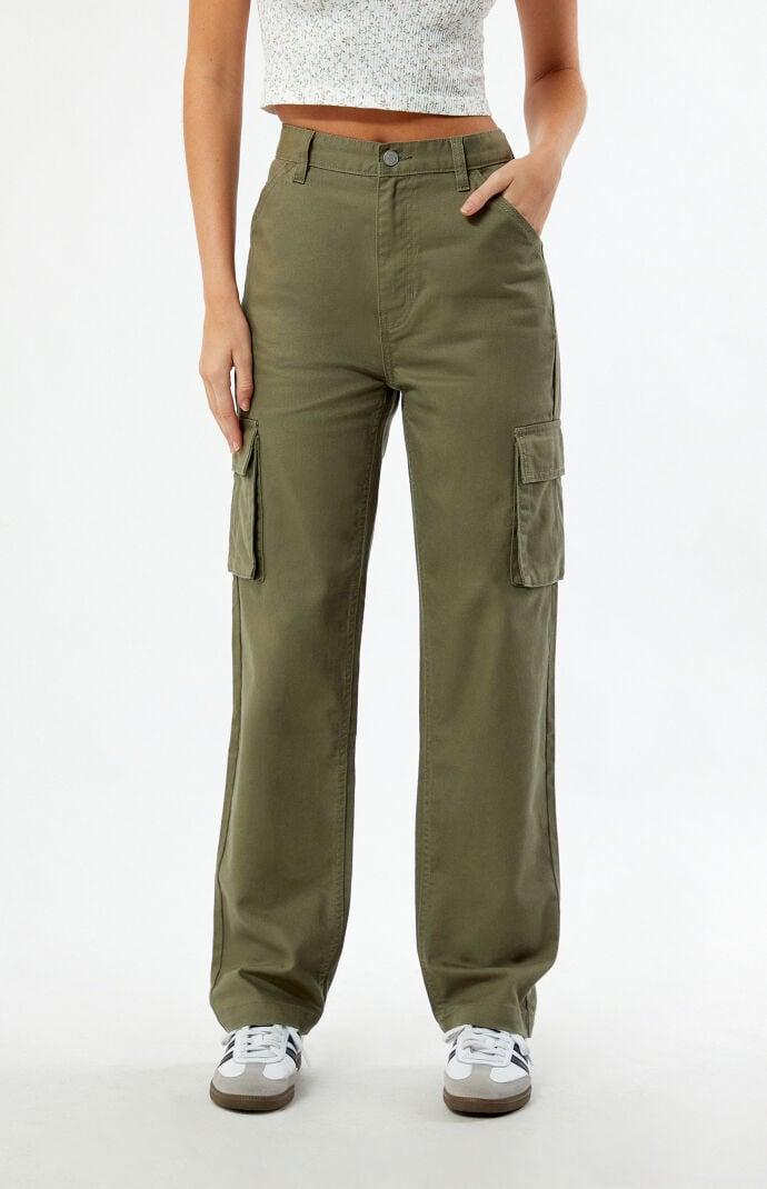 Women's Cargo Dad Pants - Product Image