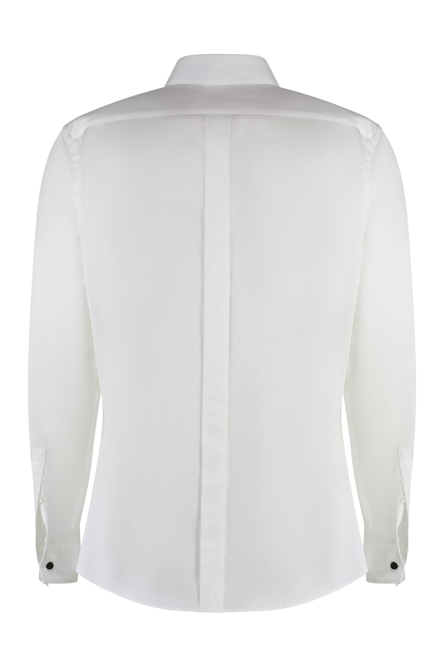 HUGO BOSS Boss Cotton Shirt In White Product Image