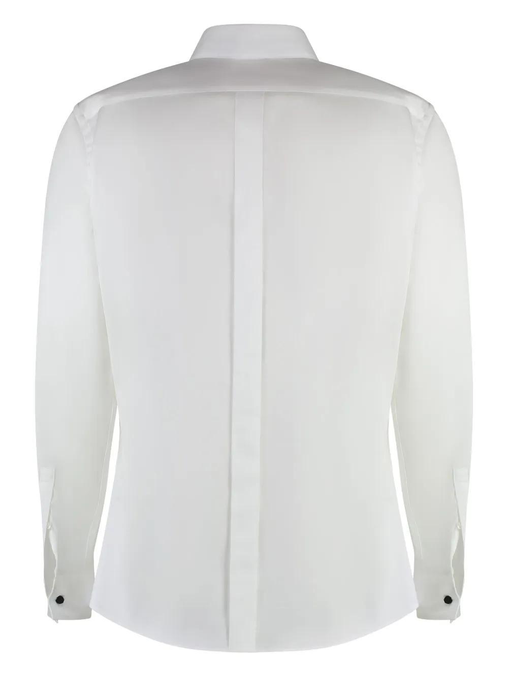 HUGO BOSS Boss Cotton Shirt In White Product Image