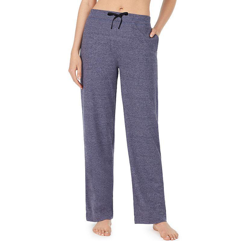 Women's Cuddl Duds® Essentials Pajama Pants, Size: Medium, Dark Plum Grey Product Image
