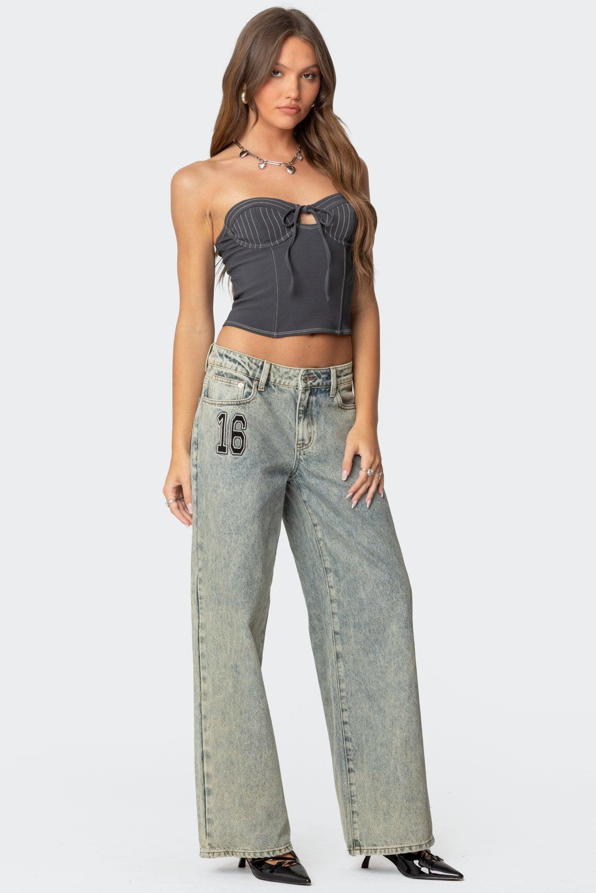 16 Vintage Acid Wash Jeans Product Image