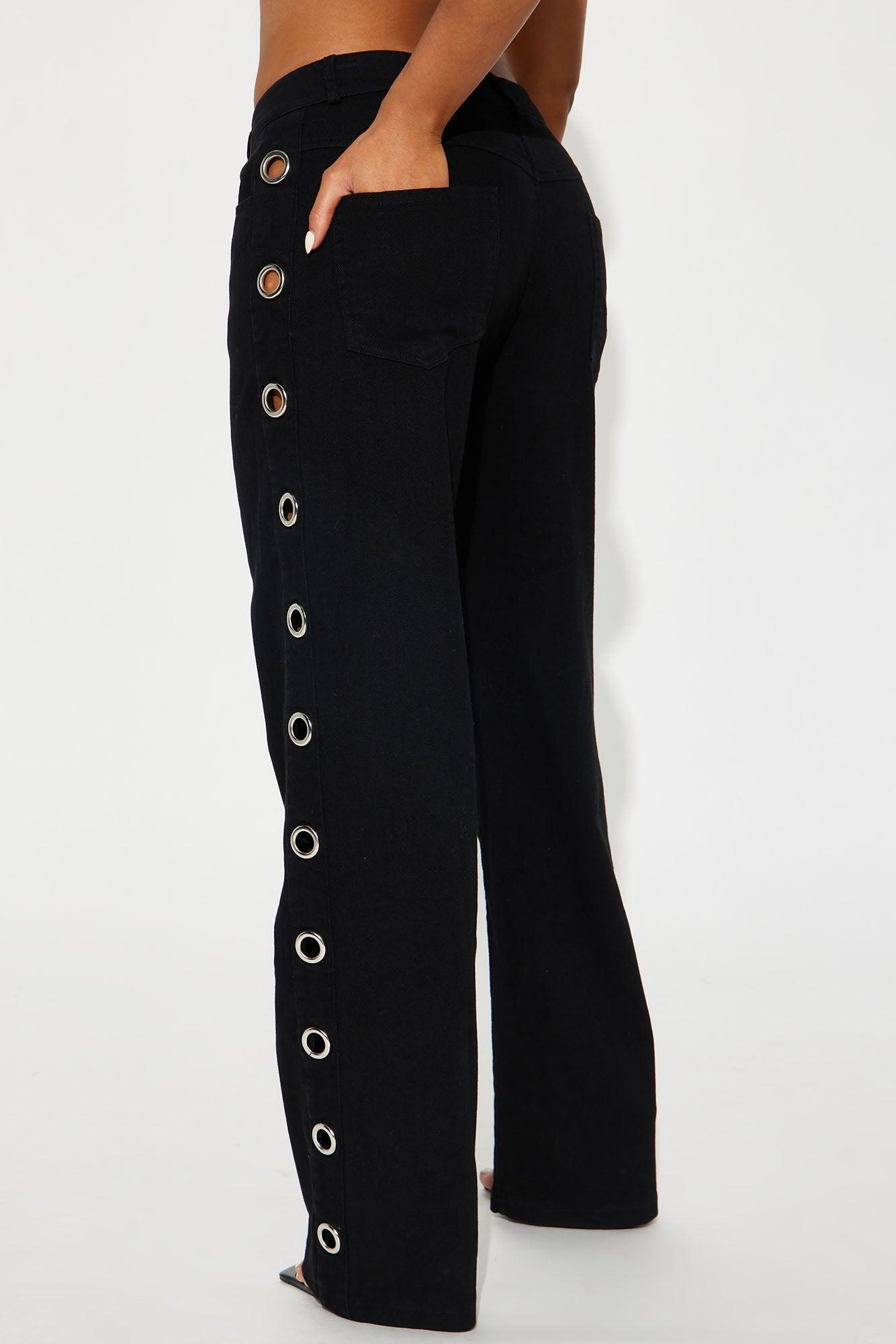 Time To Go Wide Leg Pant - Black Product Image