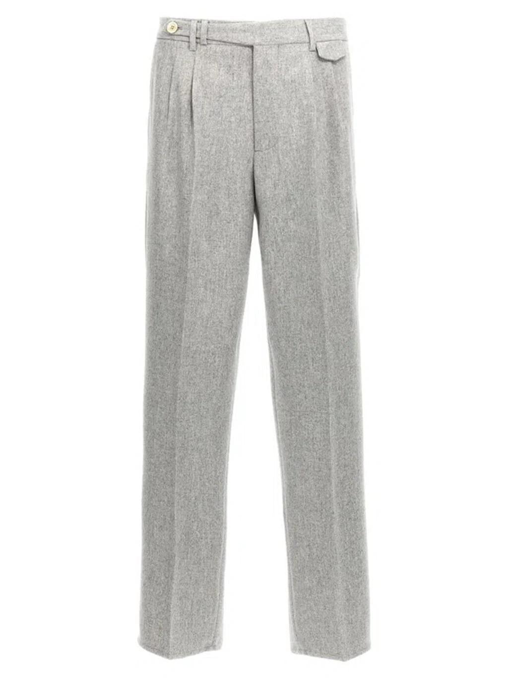 BRUNELLO CUCINELLI Pants  Men Color Pearl Product Image