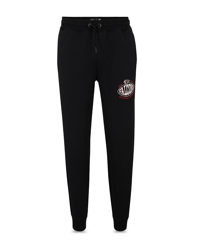 Men's BOSS X NFL  Black Atlanta Falcons Sack Tri-Blend Tracksuit Pants, Size: XL Product Image