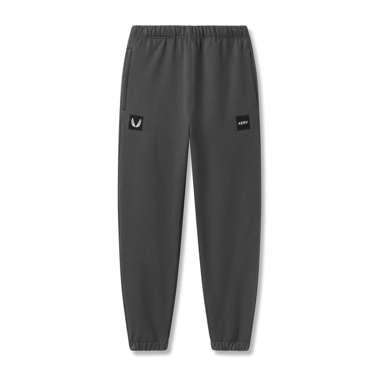0655. Tech-Terry™ Oversized Sweats - Black "Patch" Product Image