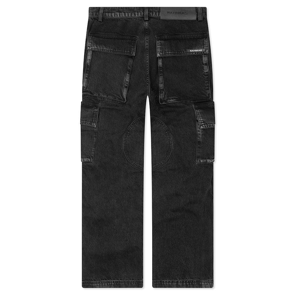 Denim Logo Cargos - Charcoal Wash Male Product Image