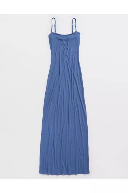 Aerie Real Soft Stretch Bodycon Maxi Dress Women's Product Image