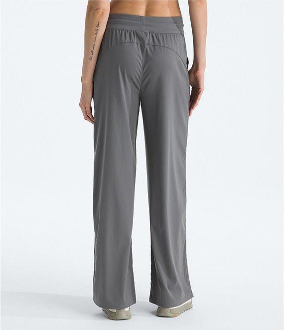 The North Face Aphrodite Arise Rib-Knit Waist Wide Leg Pull-On Pants Product Image