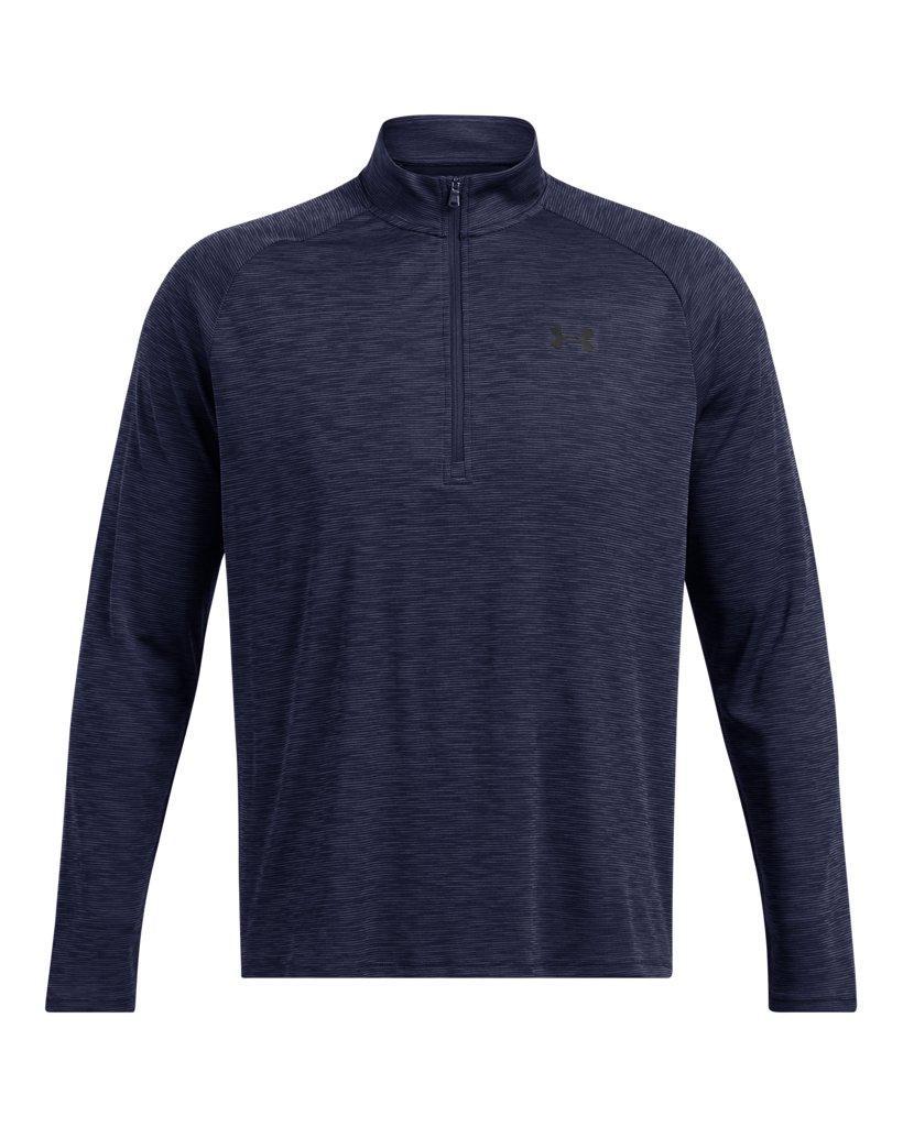 Men's Under Armour Tech 2.0 Half-Zip Top, Size: XXL, Black Navy Product Image
