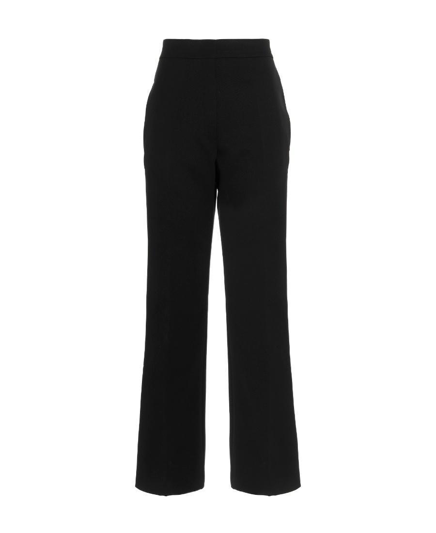 JIL SANDER High-waisted Cropped Trousers In Black Product Image