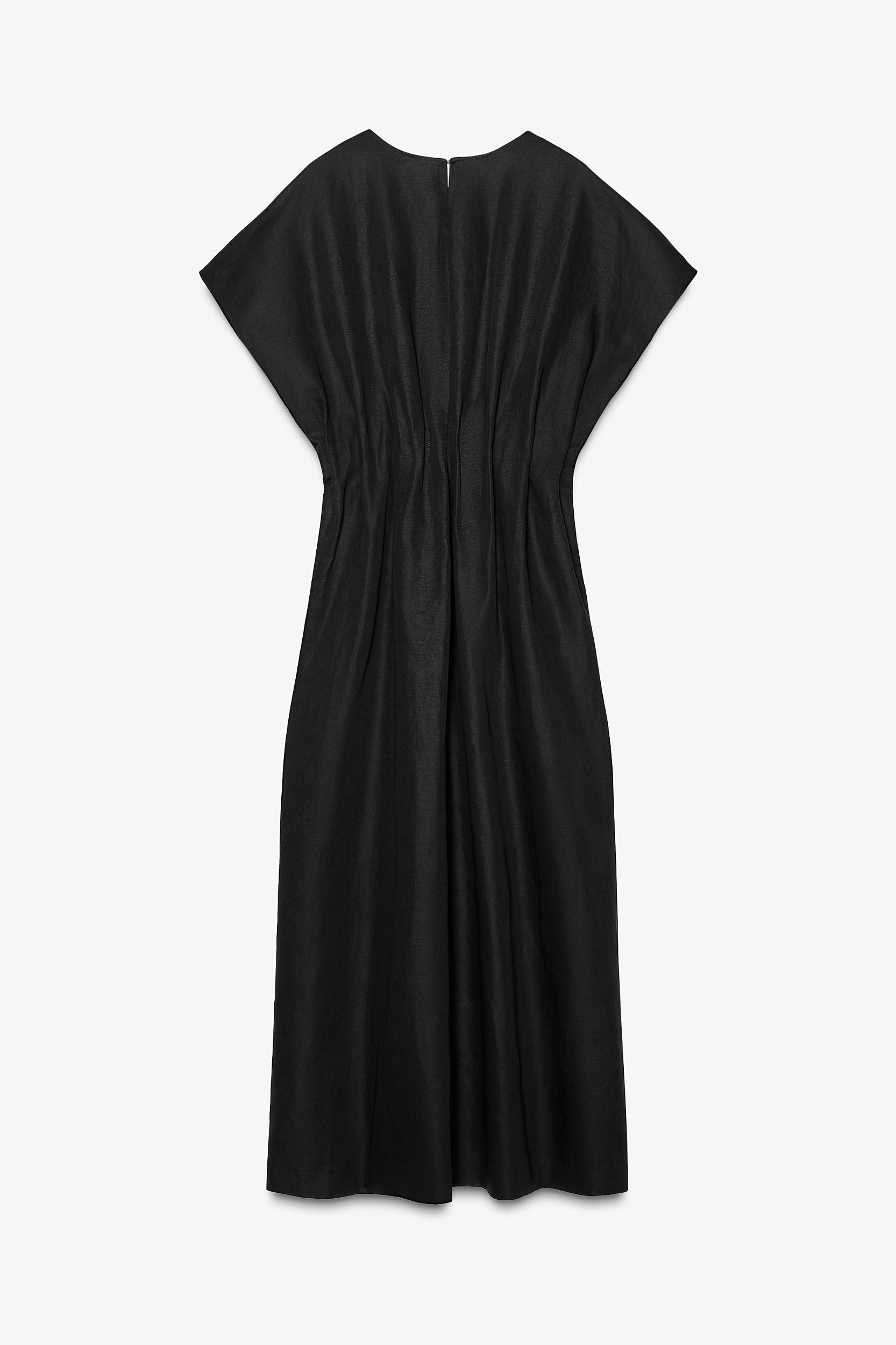 ZW COLLECTION PLEATED MIDI DRESS Product Image