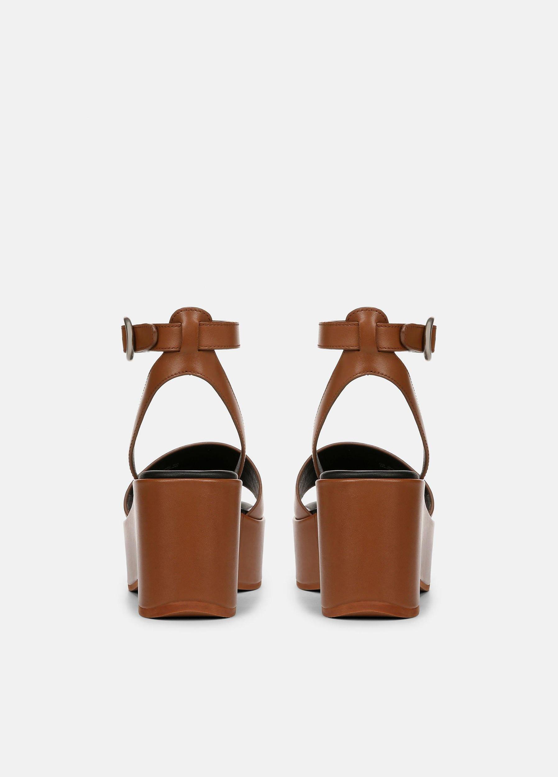 Phillipa Leather Platform Sandal Product Image